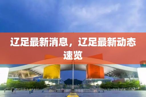 辽足最新消息，辽足最新动态速览
