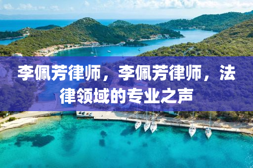李佩芳律师，李佩芳律师，法律领域的专业之声