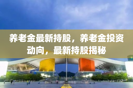 养老金最新持股，养老金投资动向，最新持股揭秘
