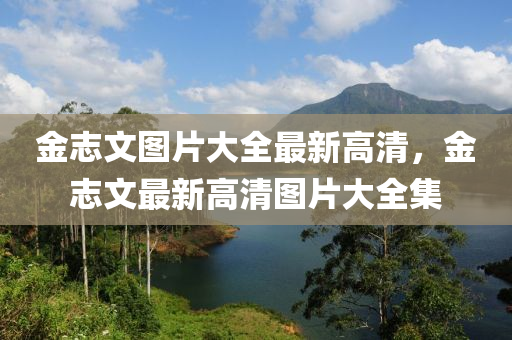 金志文图片大全最新高清，金志文最新高清图片大全集