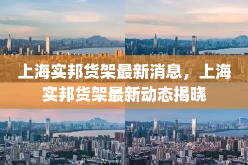 上海实邦货架最新消息，上海实邦货架最新动态揭晓