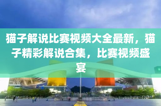 猫子解说比赛视频大全最新，猫子精彩解说合集，比赛视频盛宴