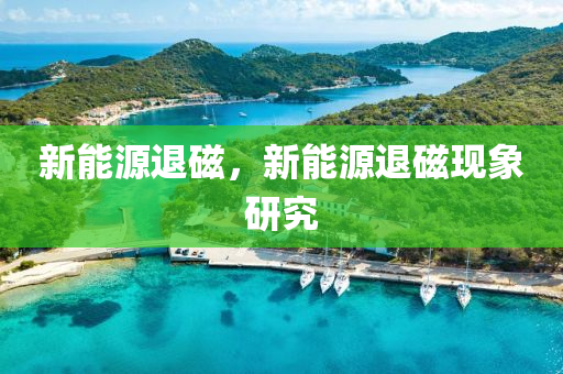 新能源退磁，新能源退磁现象研究