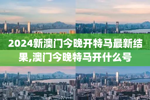 2024新澳门今晚开特马最新结果,澳门今晚特马开什么号