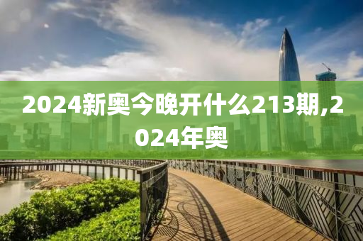 2024新奥今晚开什么213期,2024年奥