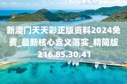 新澳门天天彩正版资料2024免费_最新核心含义落实_精简版216.85.30.41