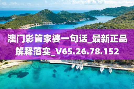 澳门彩管家婆一句话_最新正品解释落实_V65.26.78.152