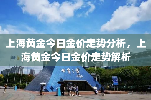 上海黄金今日金价走势分析，上海黄金今日金价走势解析